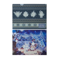 Set of 2 A4 clear files Snowy Gathering