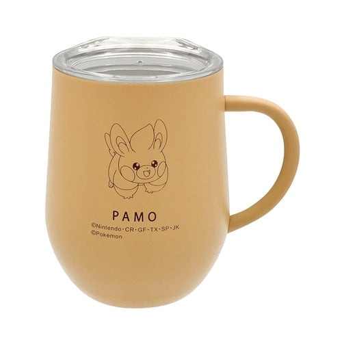 Stainless steel mug with lid Pamo