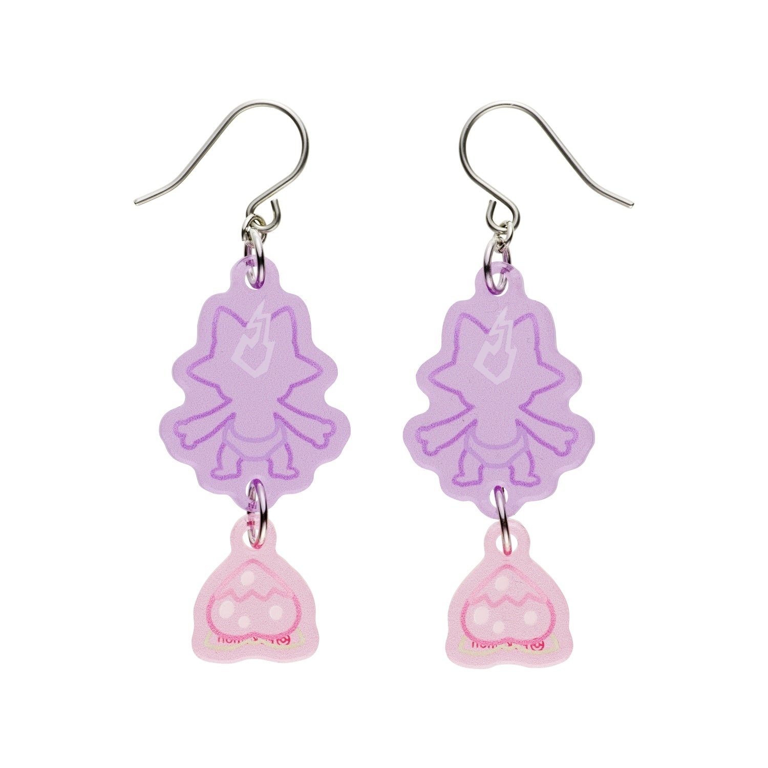Pokemon MOUDOKUKEN ELESEN earrings with intricate design from Japan