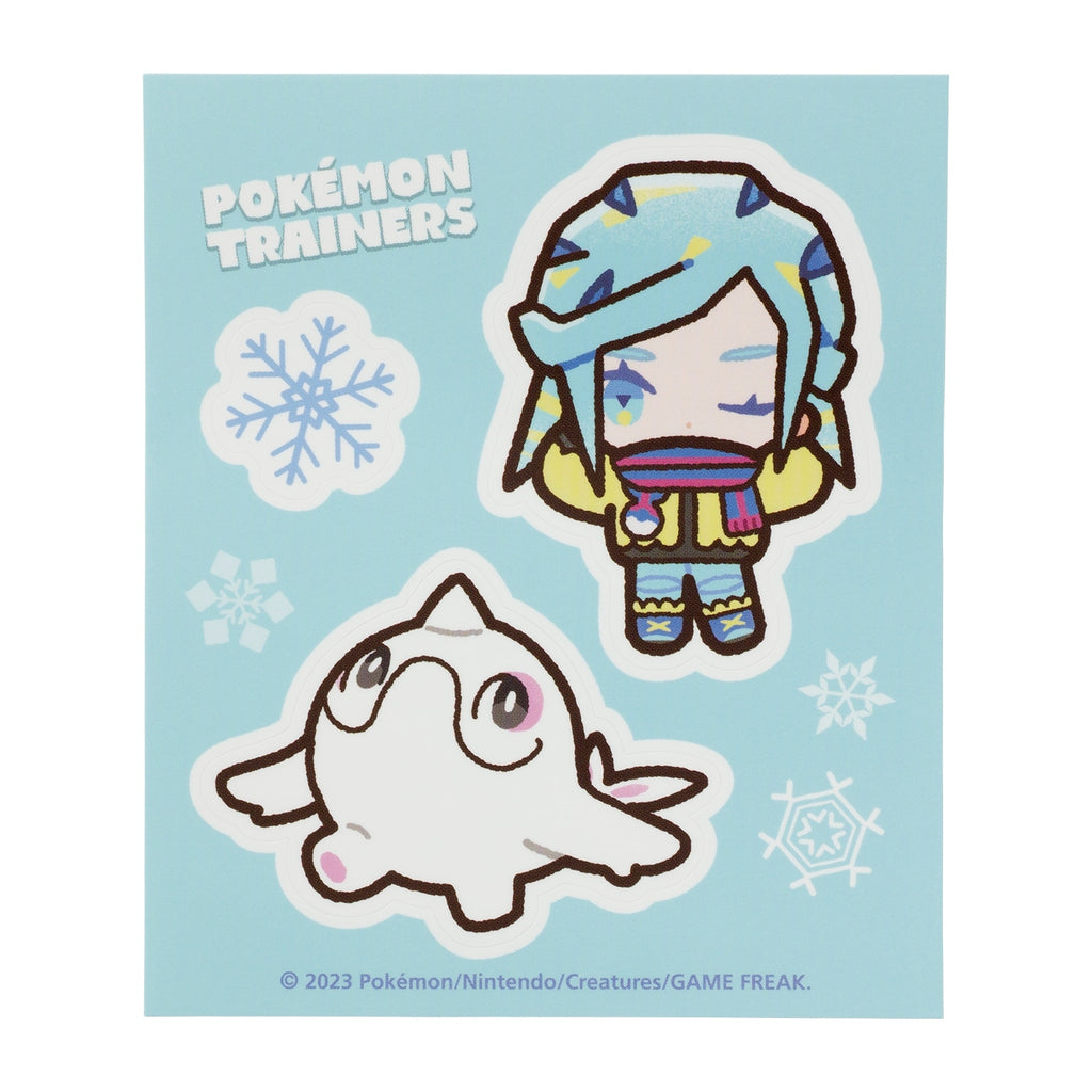 Grusha & Alwhale Pokémon Stickers from Japan, featuring unique Cetoddle design