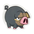 pokemon sticker gluton