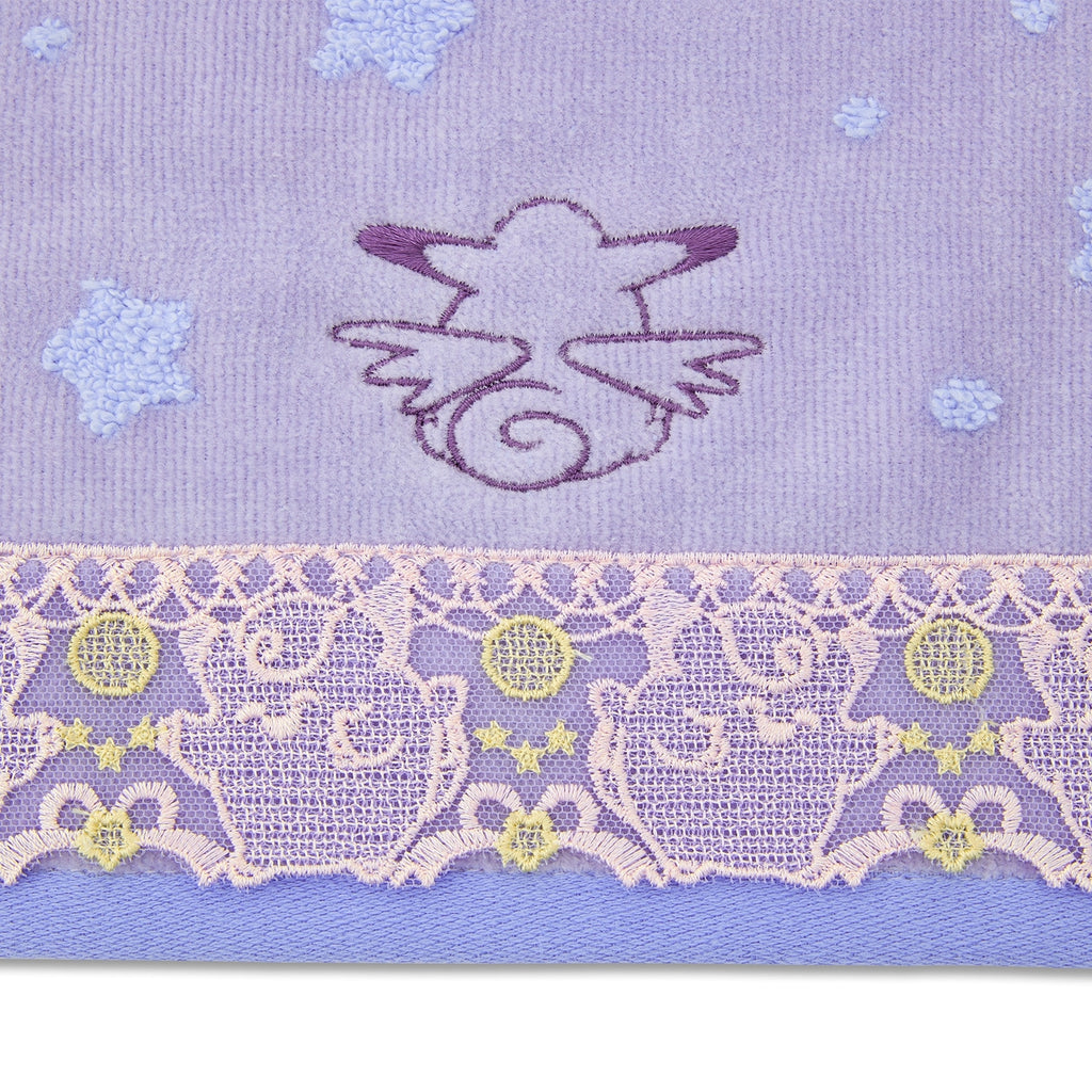 Authentic Pokemon hand towel with full moon night design, made in Japan