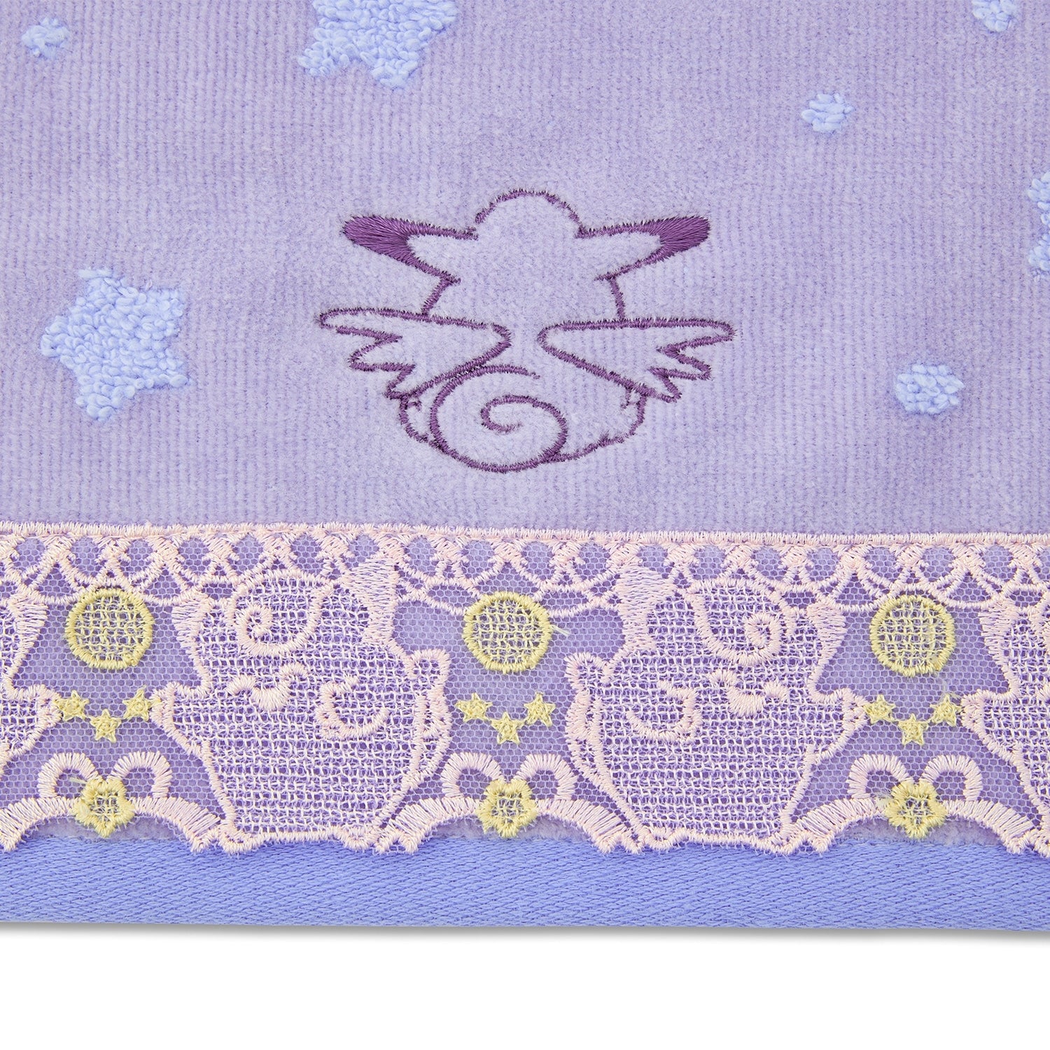 Authentic Pokemon hand towel with full moon night design, made in Japan