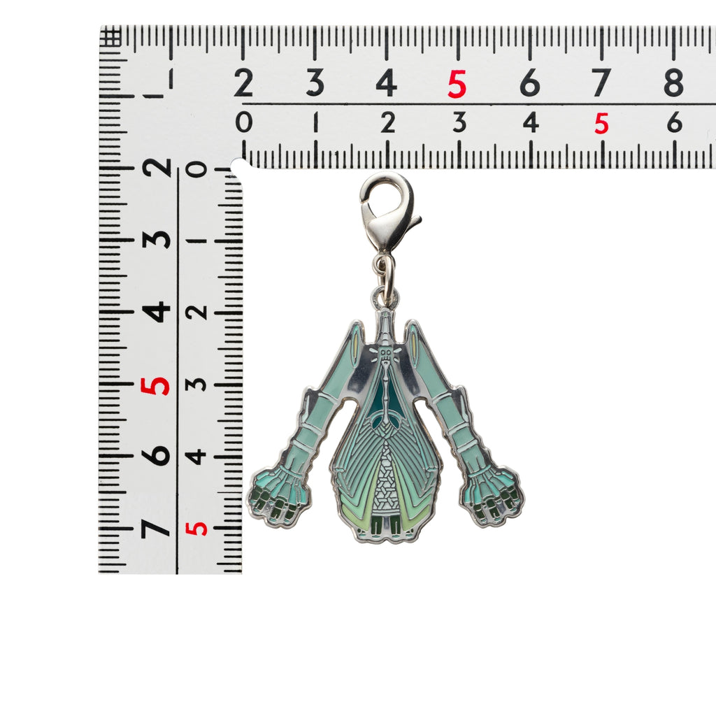 Authentic Pokemon Metal Charm 797, officially licensed by Pokemon Center Japan, with intricate details