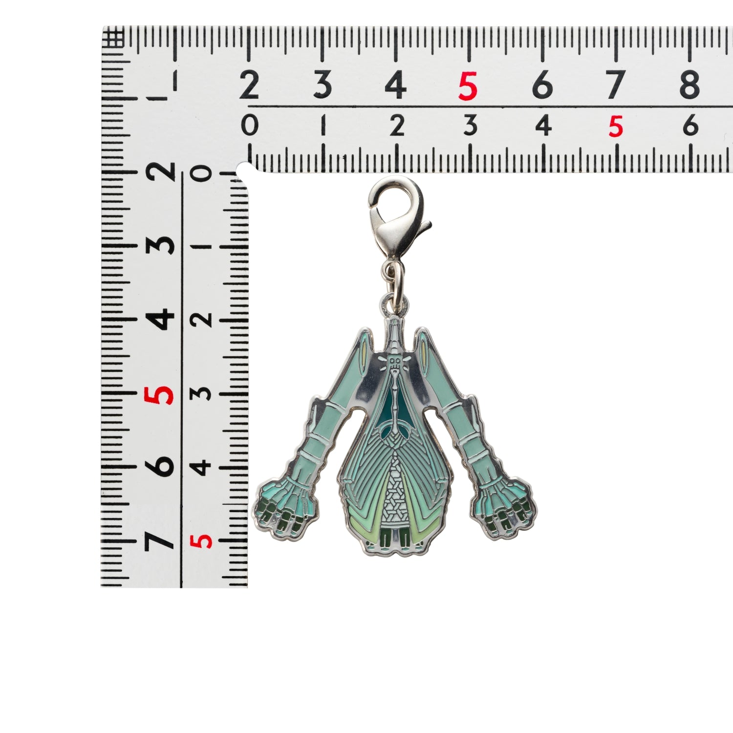 Authentic Pokemon Metal Charm 797, officially licensed by Pokemon Center Japan, with intricate details