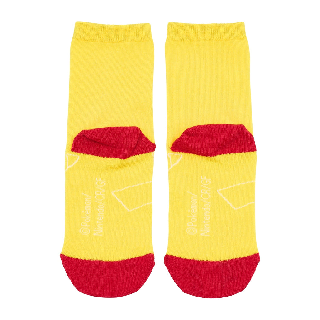 [Choose] Crew socks NeonColor Pikachu 19-21