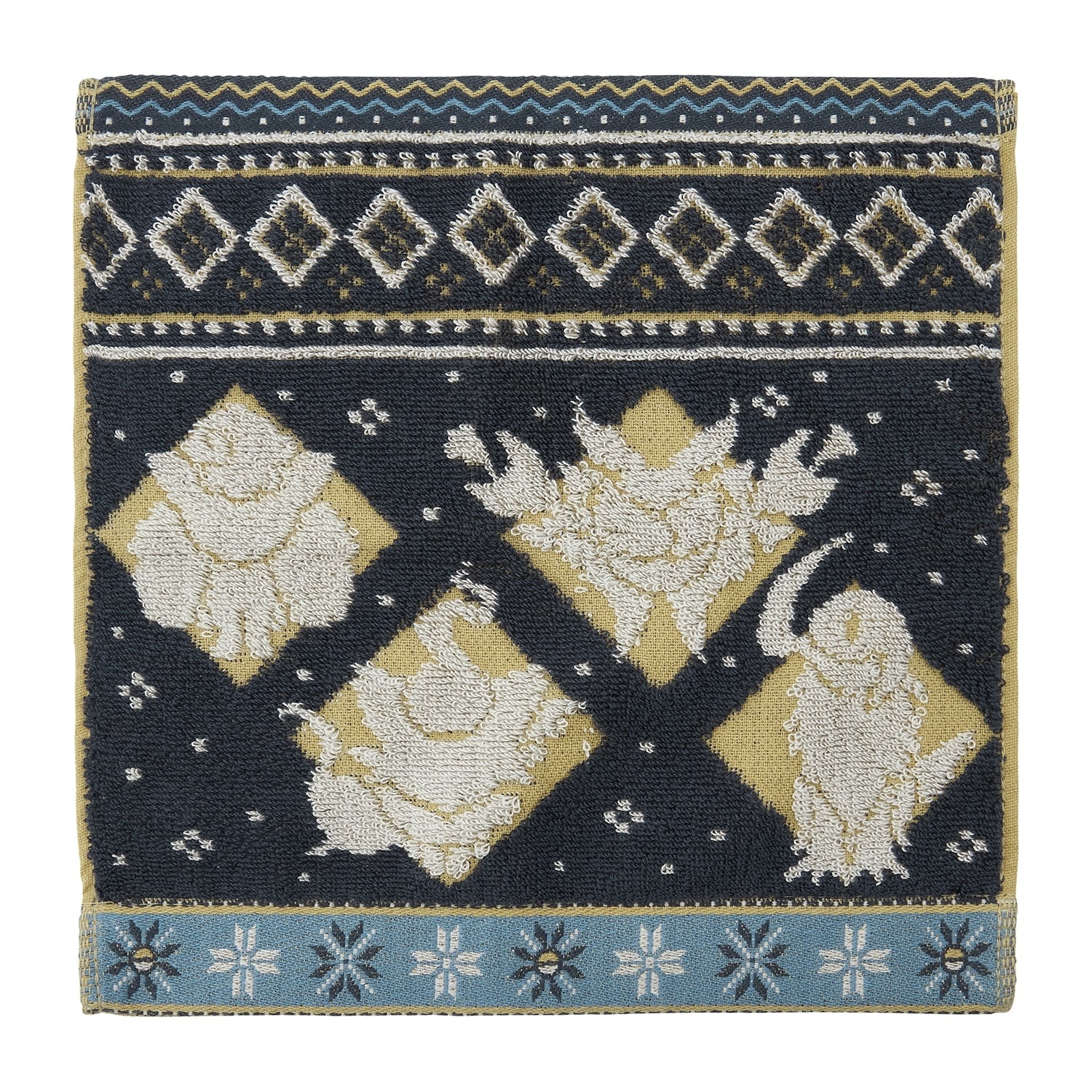 Pokemon Hand Towel Snowy Gathering design from Japan