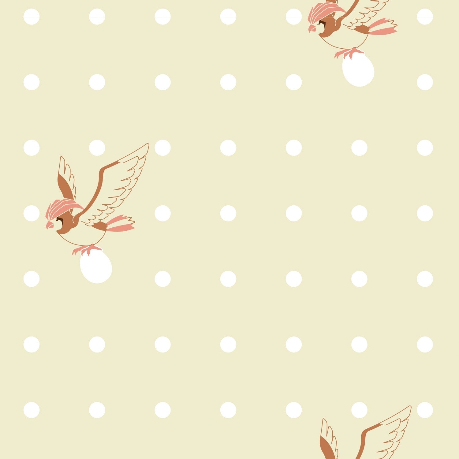 SARASA Pokémon Shirts Pokémon pigeon pattern