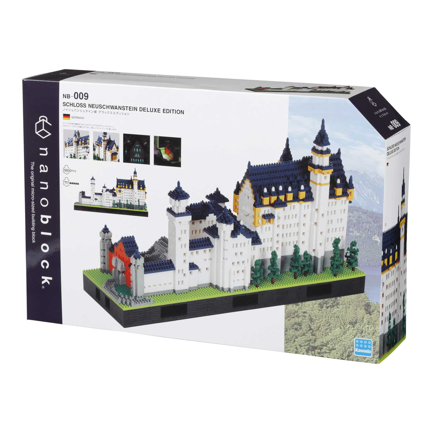 Nanoblock Neuschwanstein Castle Deluxe Edition