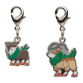 National Encyclopedia Metal Charm 672/673 from Japan, featuring Pokemon character