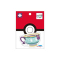 Sticker Yabacha with Sinistea design from Japan, official Pokemon Center product