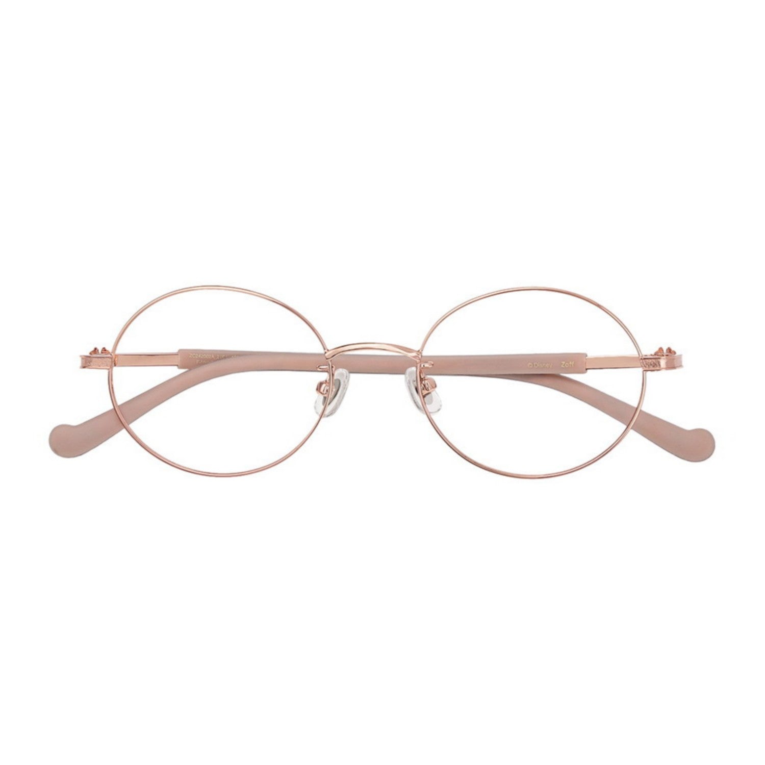 Zoff MICKEY&MINNIE Minnie Mouse Round Glasses Dull Pastel Color Free Size ZC242002_22F1
