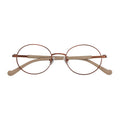Zoff MICKEY&MINNIE Minnie Mouse Round Glasses Dull Pastel Color Free Size ZC242002_43F1