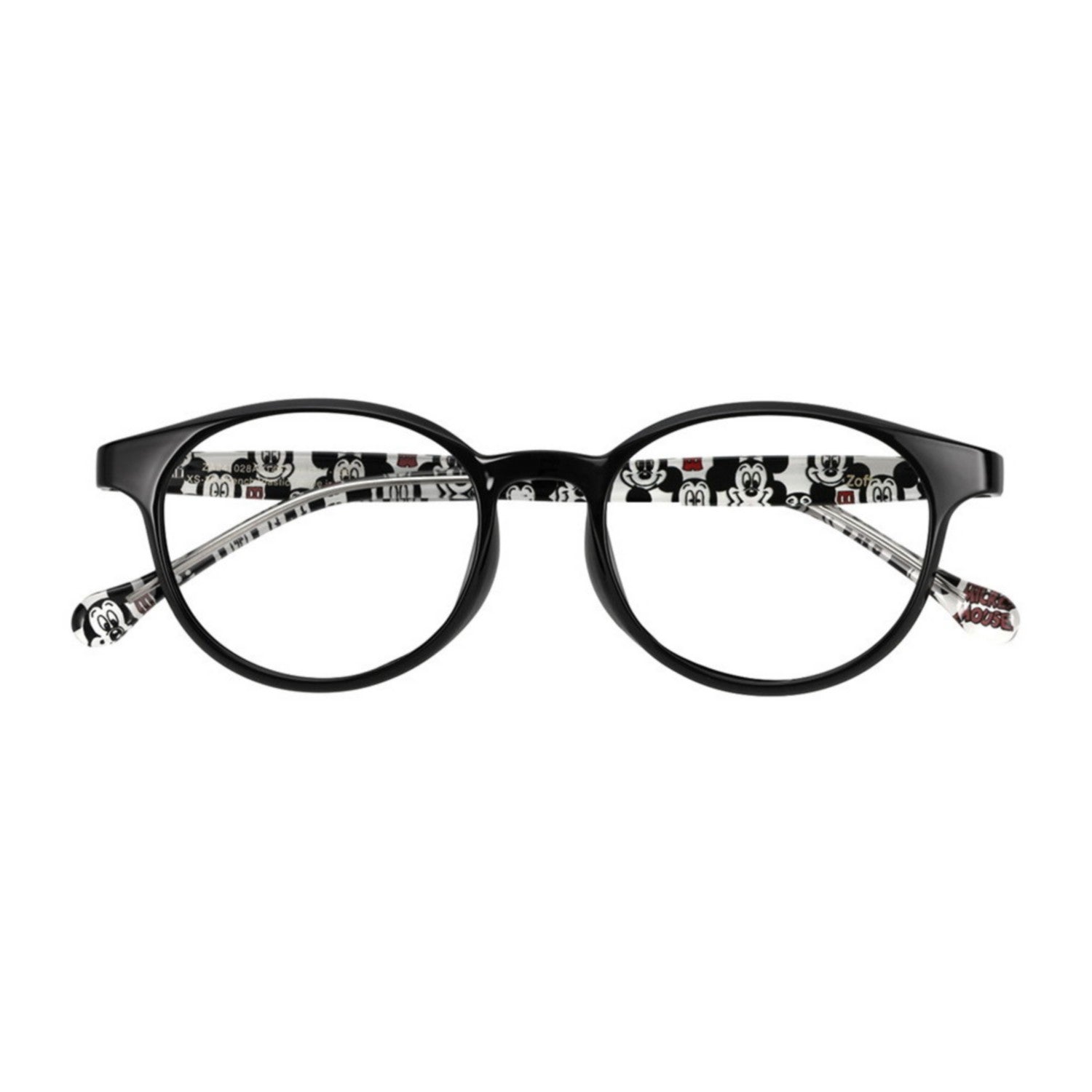 Zoff Mickey & Friends Mickey Mouse Boston Type Glasses Kids Size Parent-Child Coordination ZA241028_14E1
