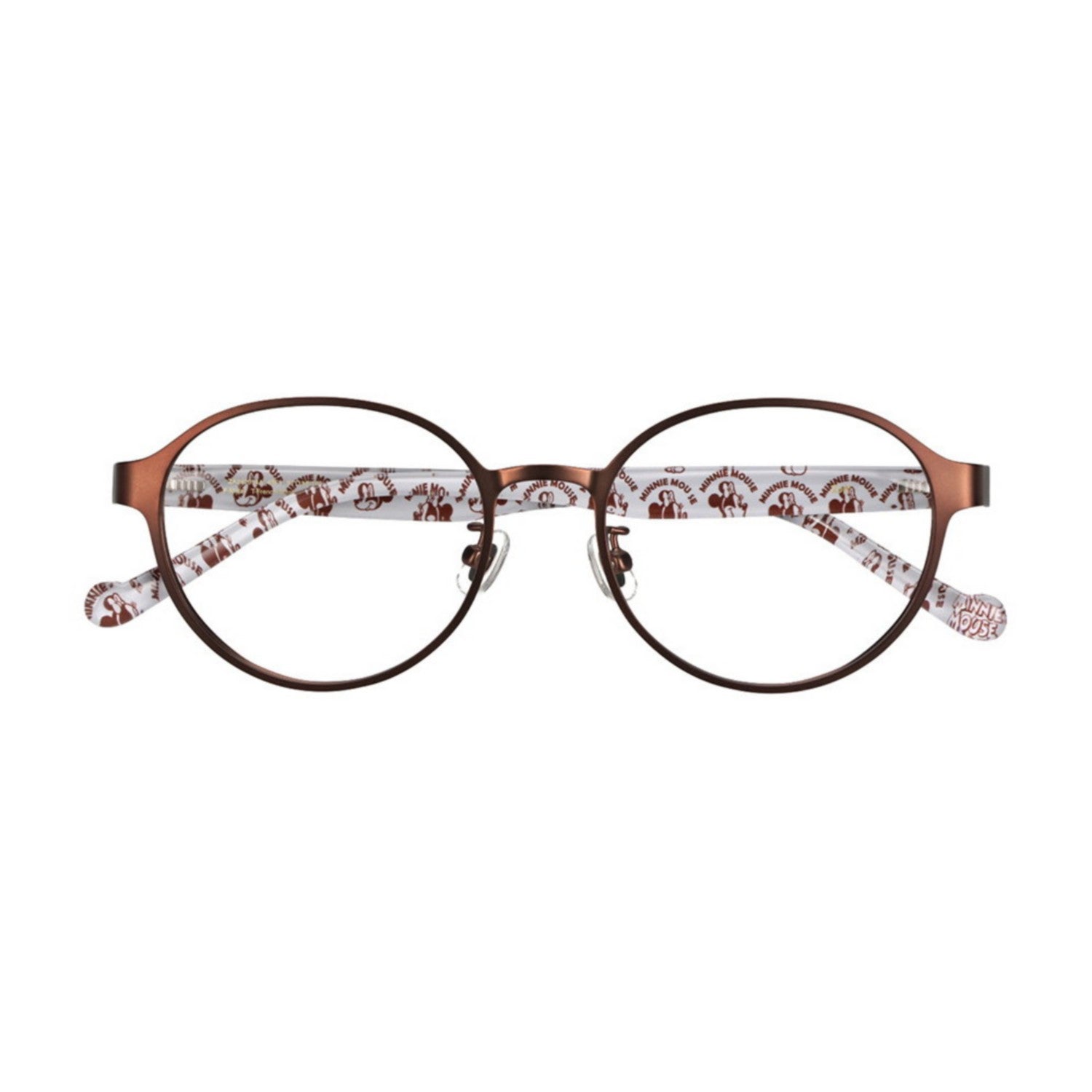 Zoff Mickey & Friends Minnie Mouse Boston Type Glasses Free Size ZA242014_43F1