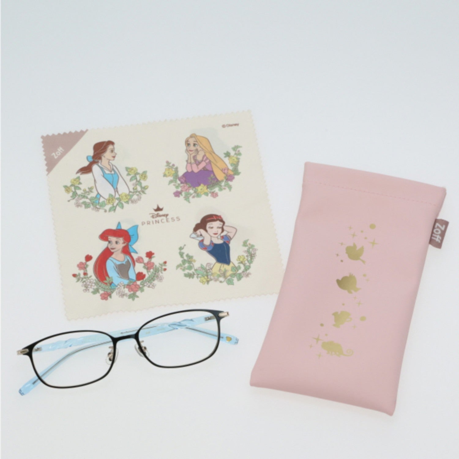 Zoff Princess Ariel (Casual Line) Wellington Type Glasses PRINCESS Free Size ...