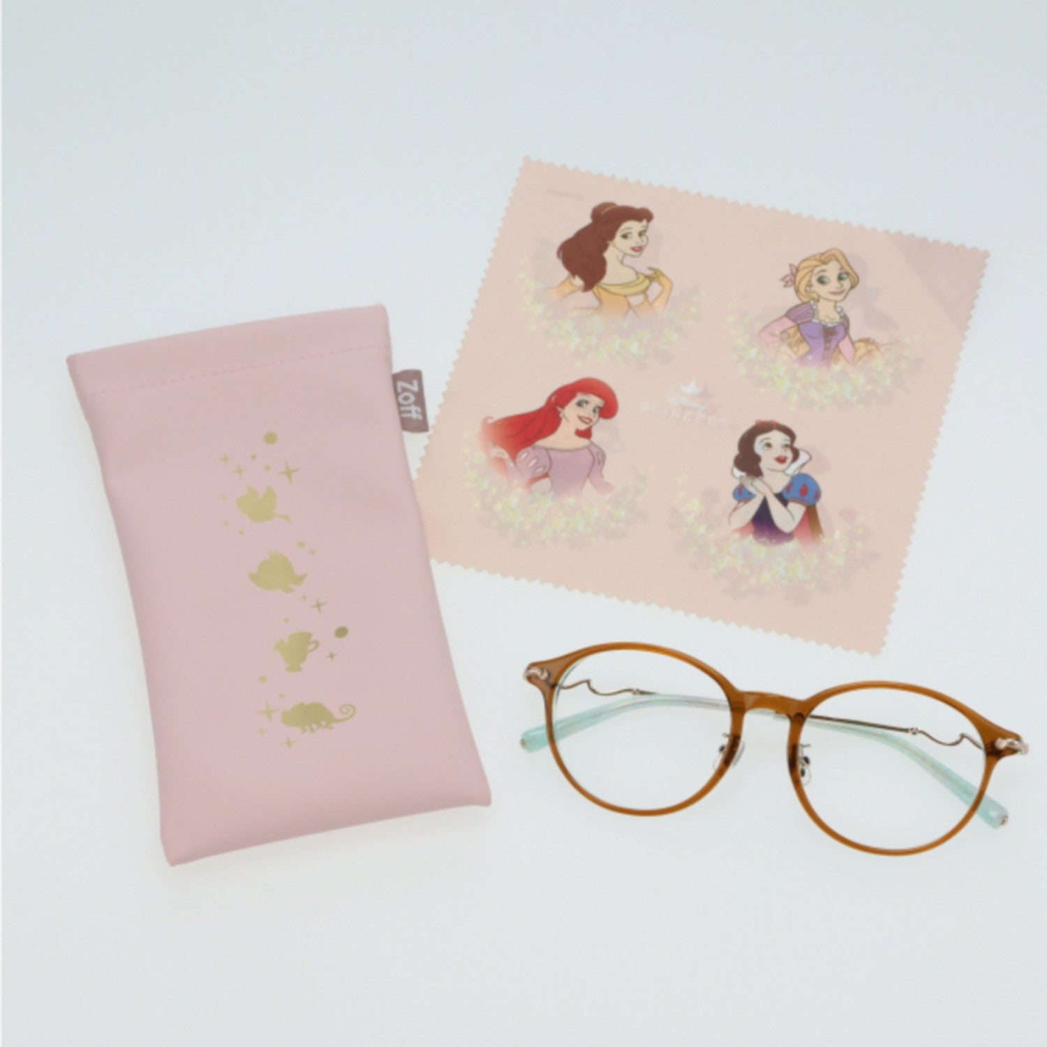 Zoff Princess Ariel (Dress Up Line) Boston Type Glasses PRINCESS Free Size ZF...