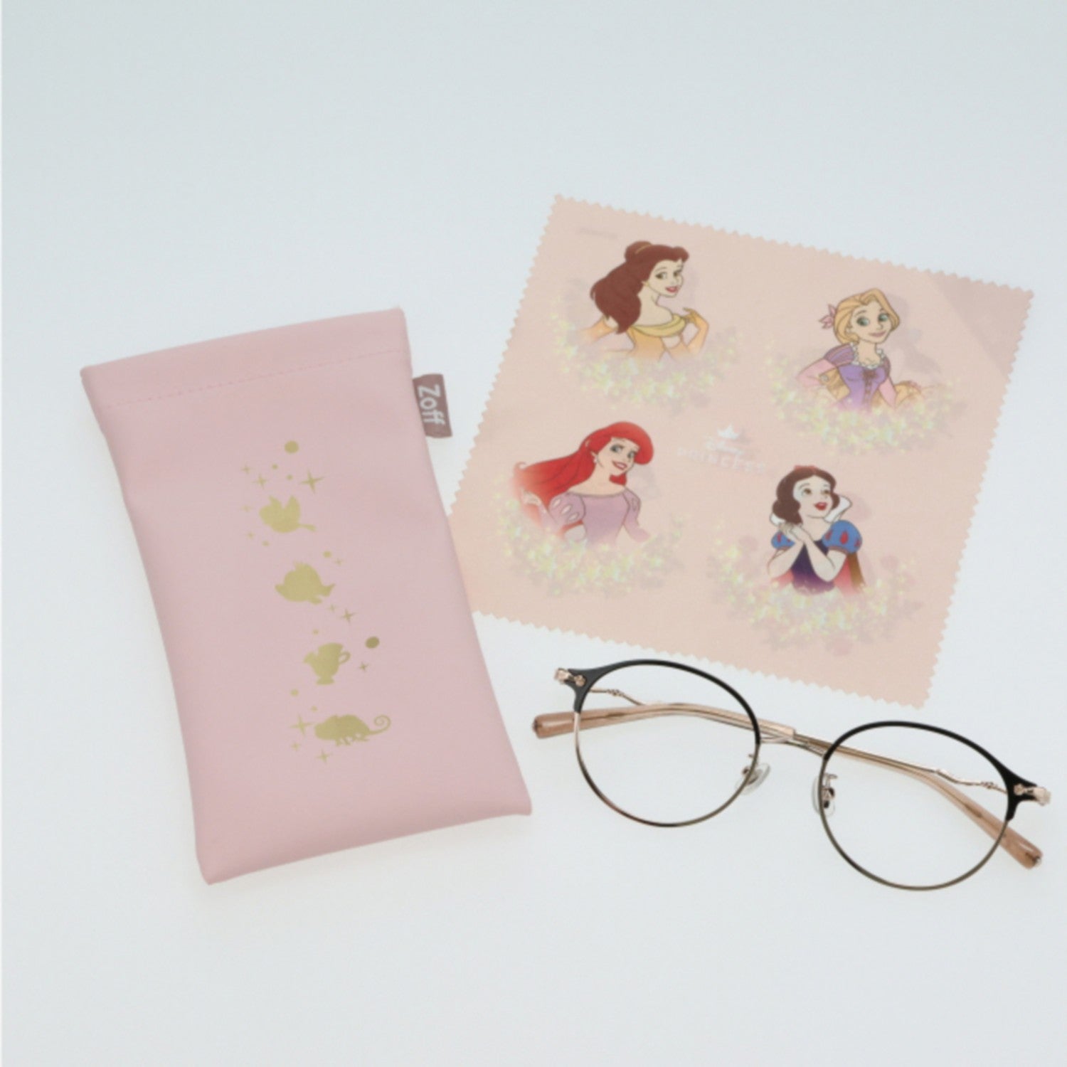 Zoff Princess Belle (Dress Up Line) Boston Type Glasses PRINCESS Free Size ZF242011_14E1