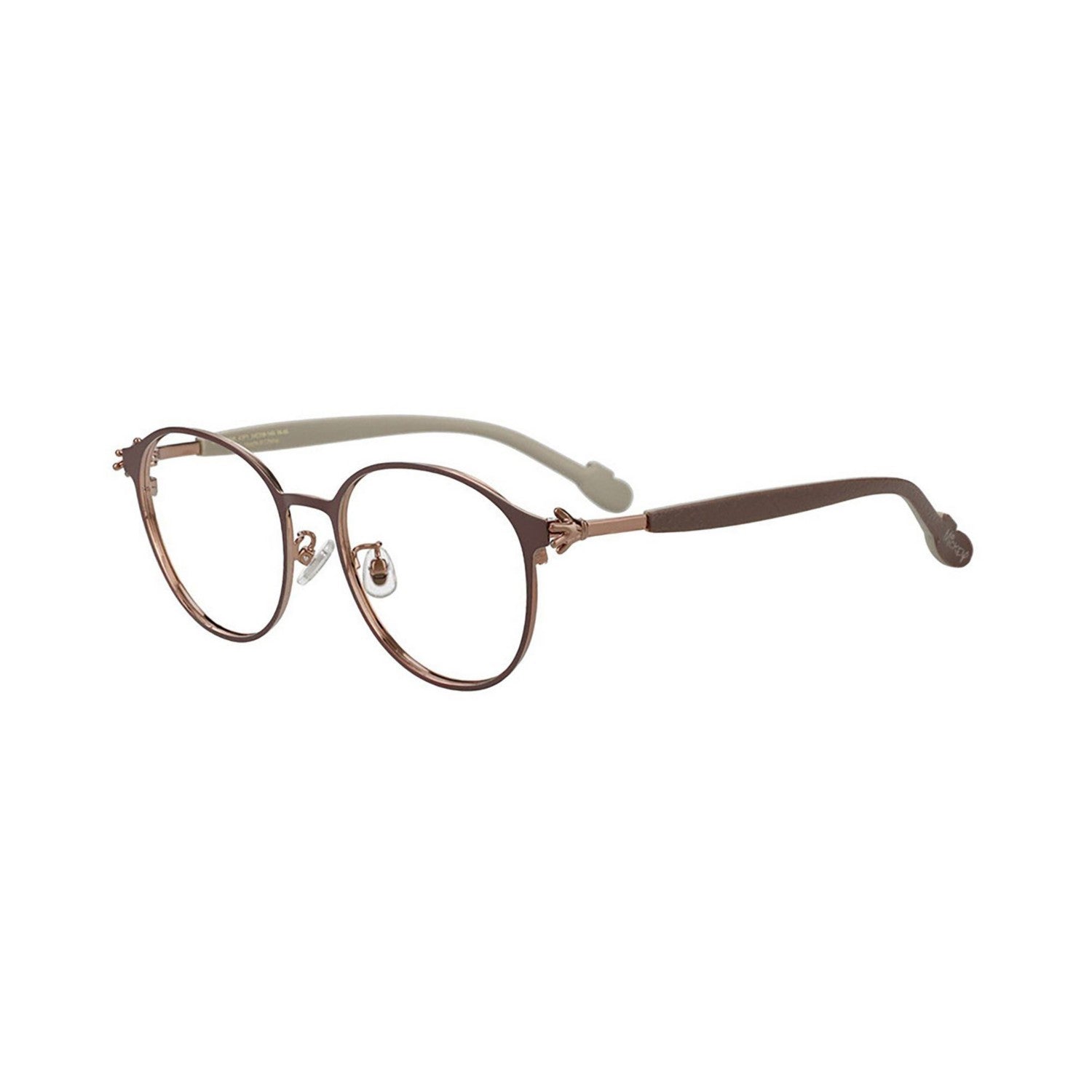 Zoff Mickey Mouse | Mickey & Friends Hands Series | Boston Type Glasses Free Size Fashion Glasses Prescription Glasses (Lens Exchange Ticket Included) ZF252009_43F1