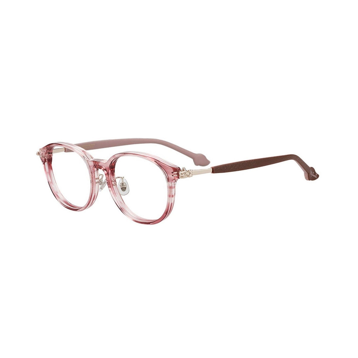 Zoff Minnie Mouse | Mickey & Friends Hands Series | Boston Type Glasses Free Size Fashion Glasses Prescription Glasses (Lens Exchange Ticket Included) ZF251003_21A1