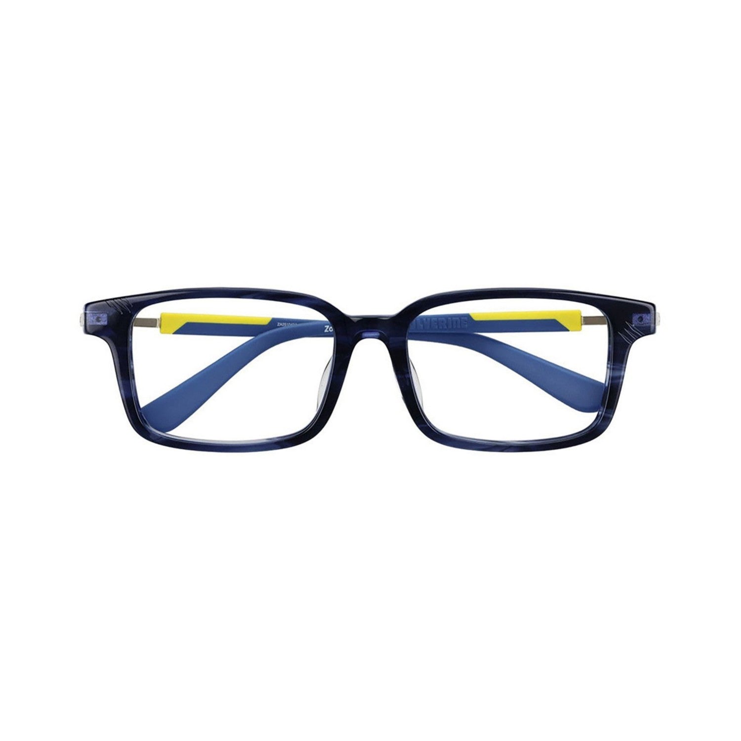 Zoff | MARVEL COLLECTION Deadpool & Wolverine [Wolverine Model] Wellington-type glasses | Rubber temples to prevent slipping | Fashionable prescription glasses (lens exchange coupon included) Unisex Free size ZA251042_71A1