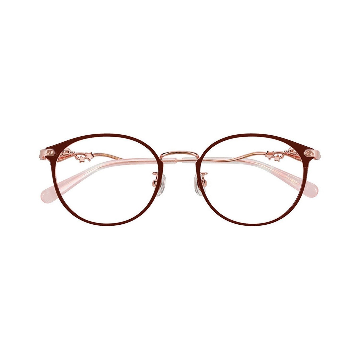 Zoff Winnie the Pooh [Pooh and the Dream Model] Boston type glasses | Date glasses with prescription (lens exchange coupon included) One size fits most ZF262002_43E1
