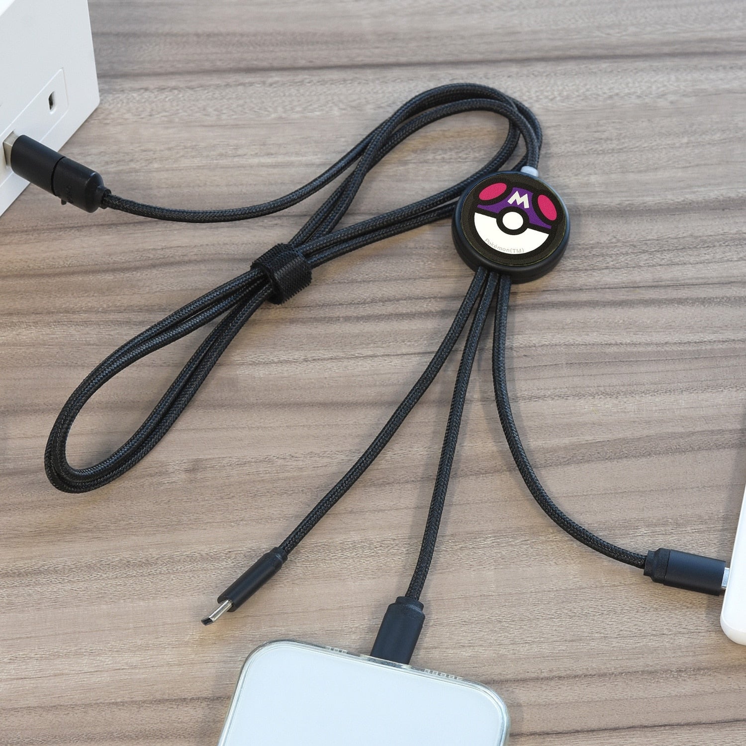 Flash multi charging cable master ball
