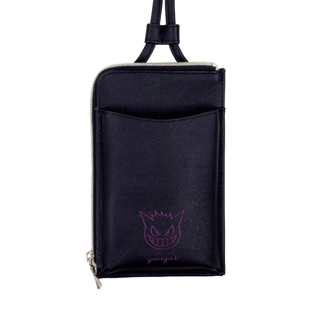 Gengar shoulder pouch with ghostly design from Japan