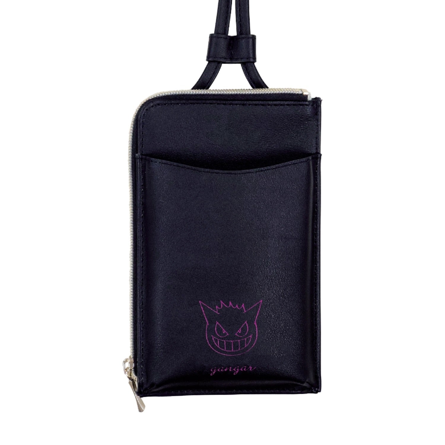 Gengar shoulder pouch with ghostly design from Japan