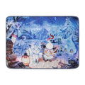 Reversible blanket Snowy Gathering