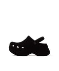 Crocs Bae Velvet Clog from atmos Tokyo, Japan - velvet upper and comfortable sole
