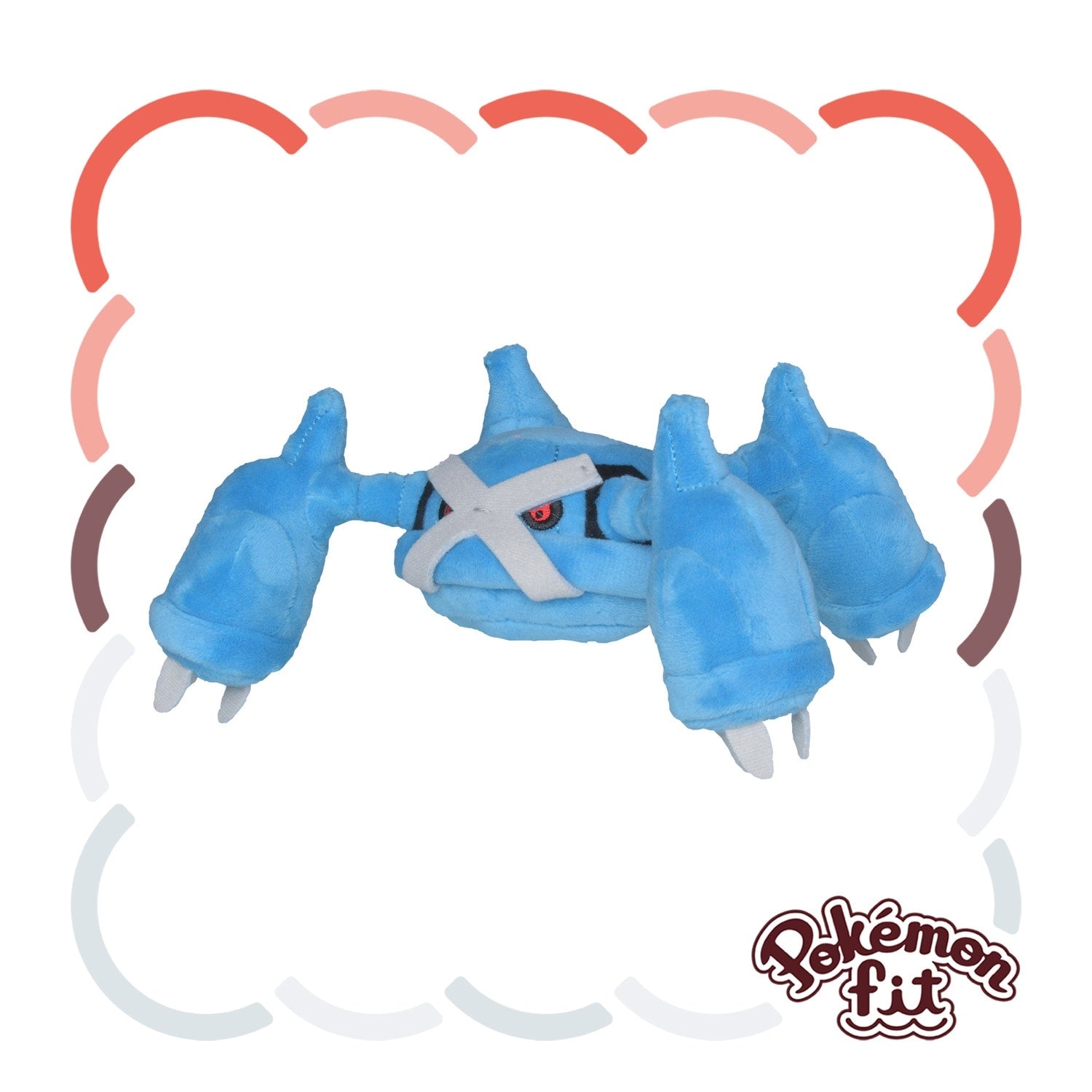 Metagross #376 Pokémon fit Official Plush – Pokemon Center Japan