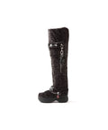 Crocs Unfurgettable Leopard Knee High Boot with leopard print design from Japan
