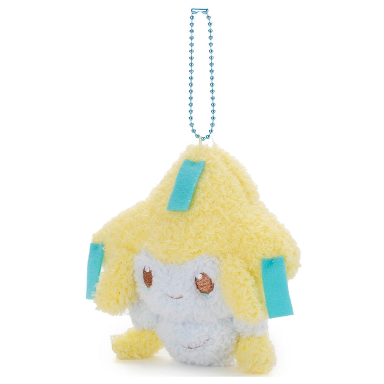 Authentic Jirachi Pokepiece collectible plushie from Japan with detailed design