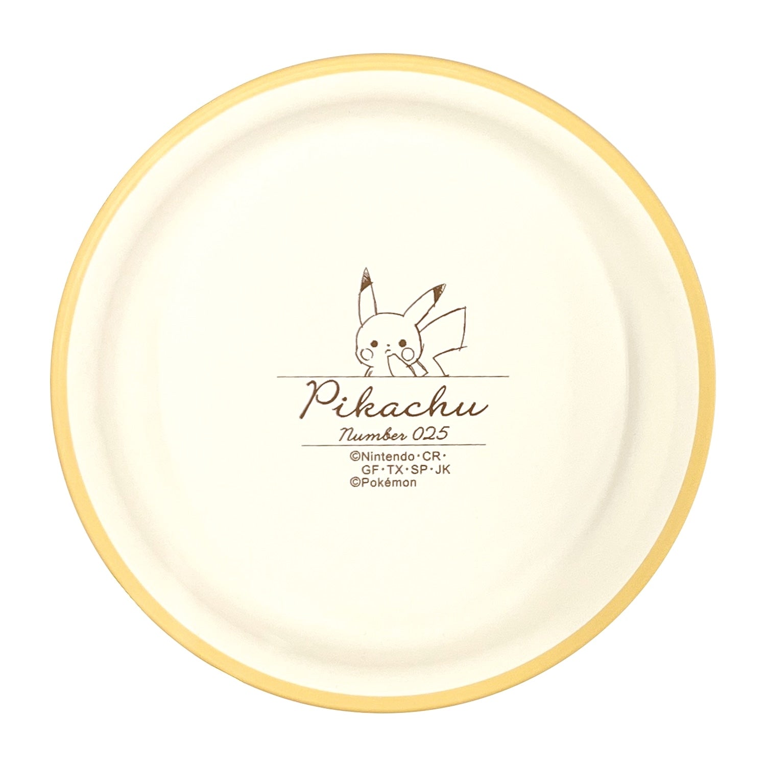 Plate S "Pikachu number025" Pikachu