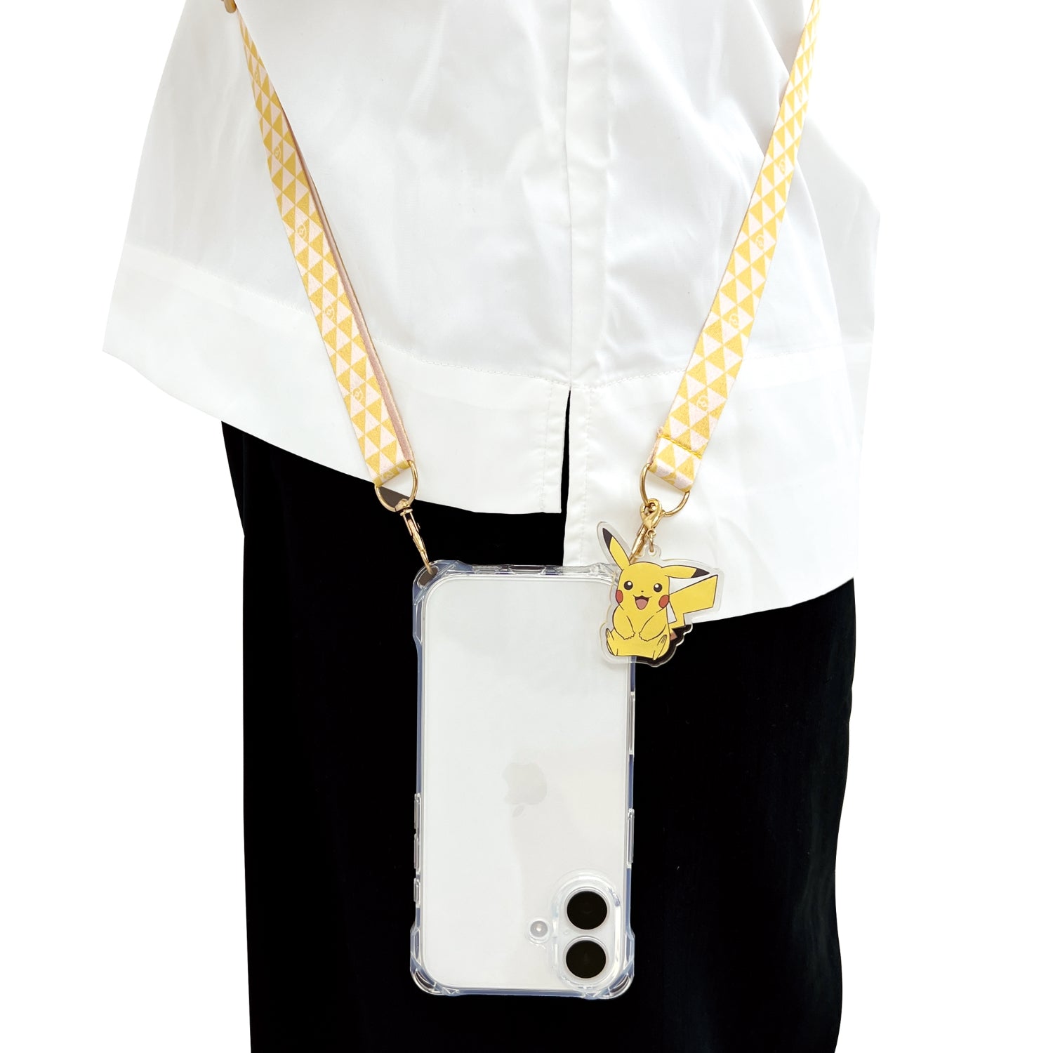 Japanese pattern shoulder strap Pikachu