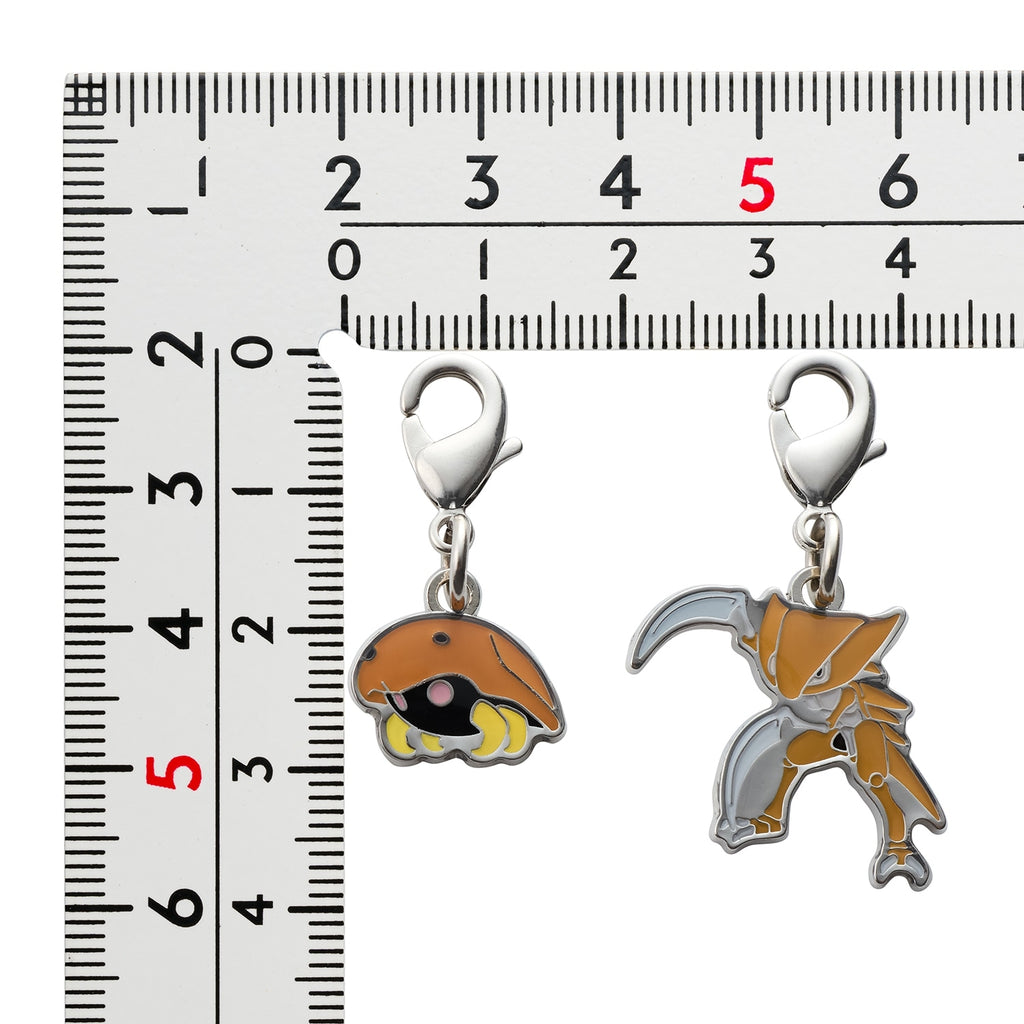 Pokemon Metal Charm 140141 collectible figure with detailed artwork from Japan
