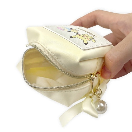 Mini pouch with carabiner Pikachu & Pichu Sweets shop Pokepiece