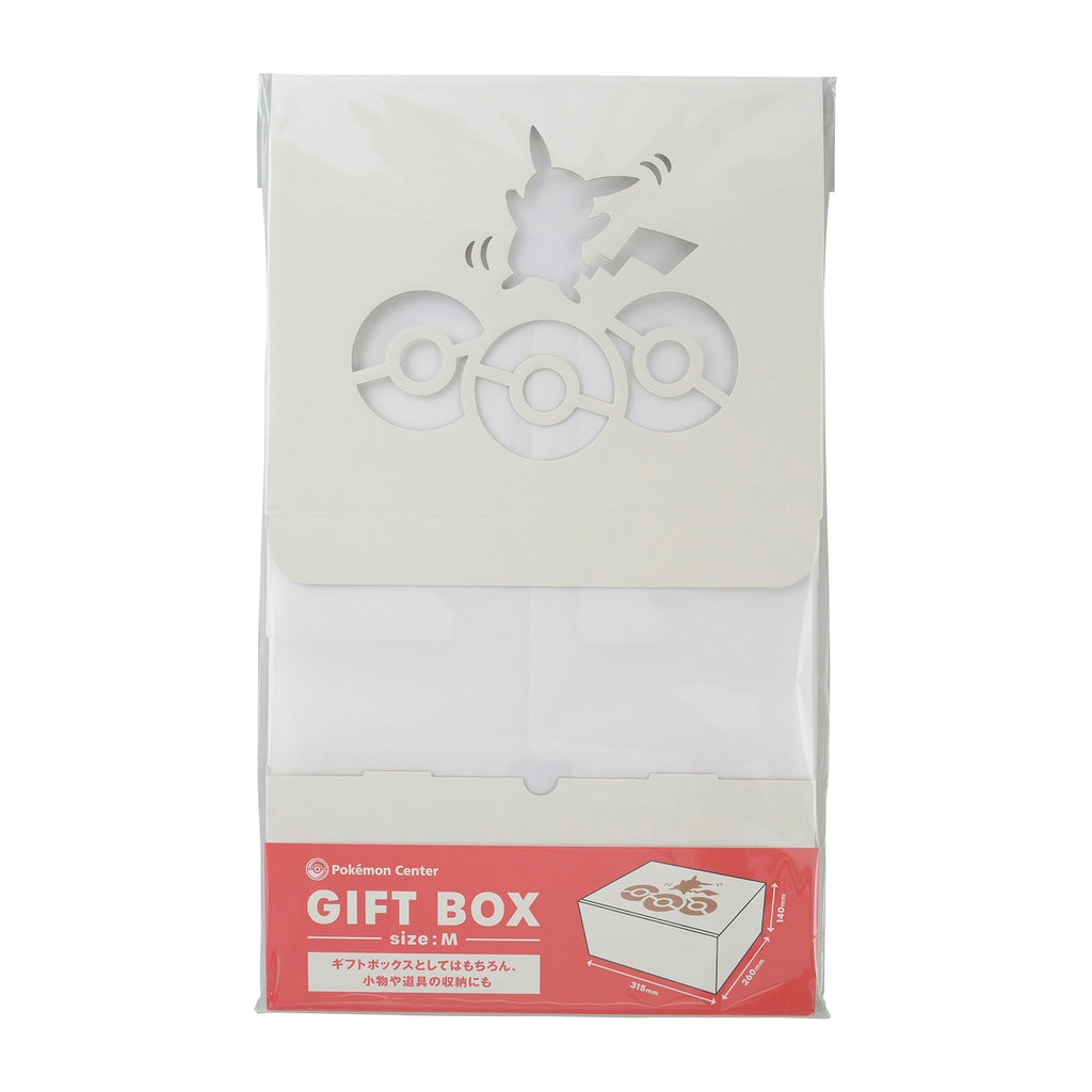 Pokemon Gift Box M, detailed box with Japanese packaging from Japan