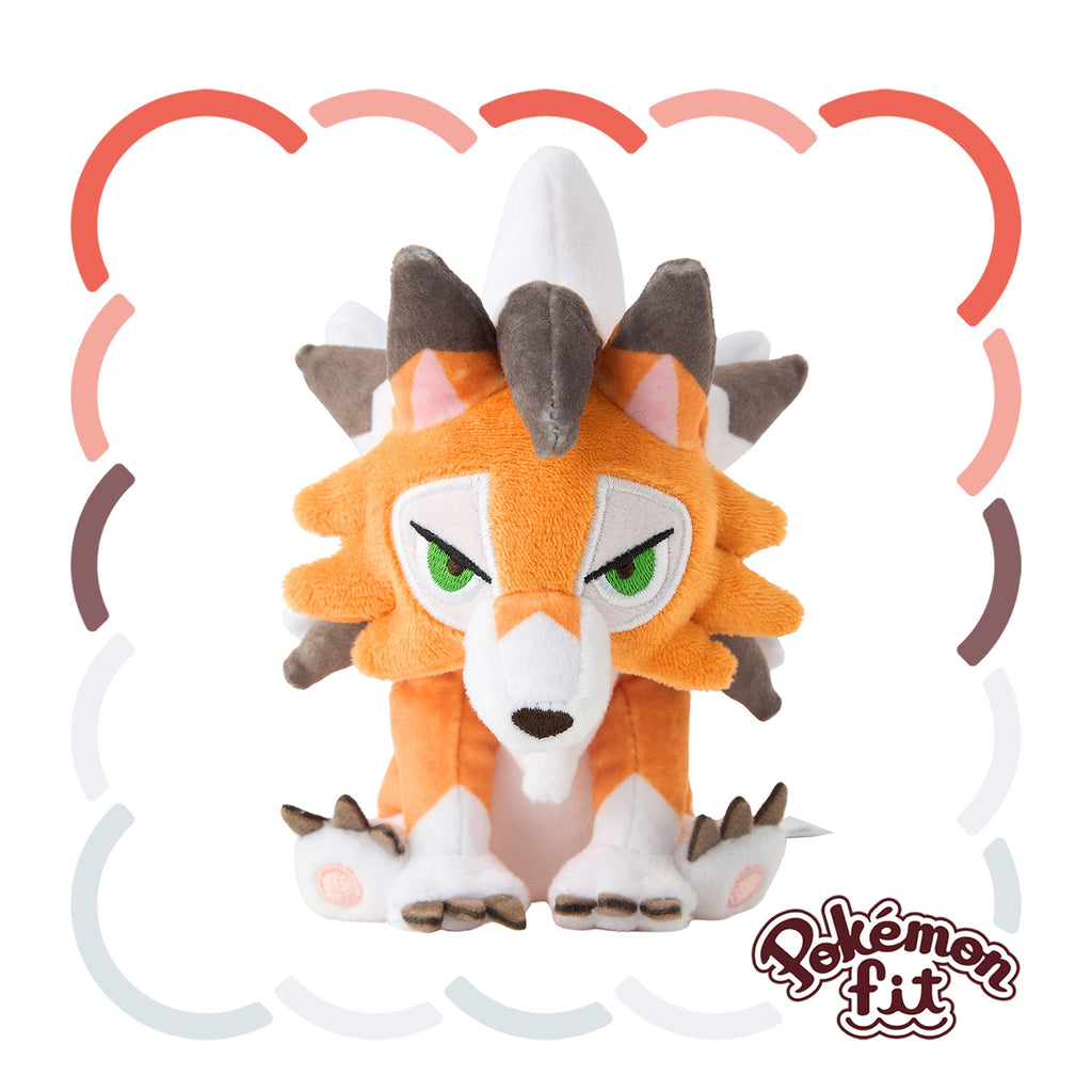 Lycanroc Dusk Form Plush – Pokémon fit #745 | Pokémon Center Japan