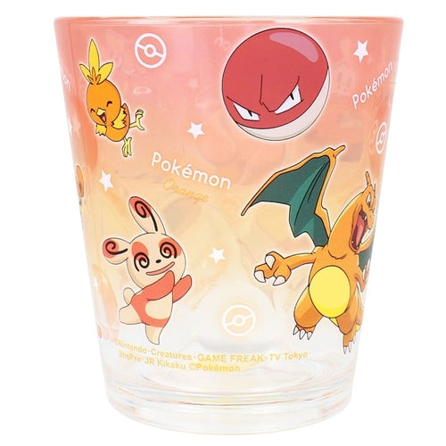 Dot tumbler gradation/red & orange