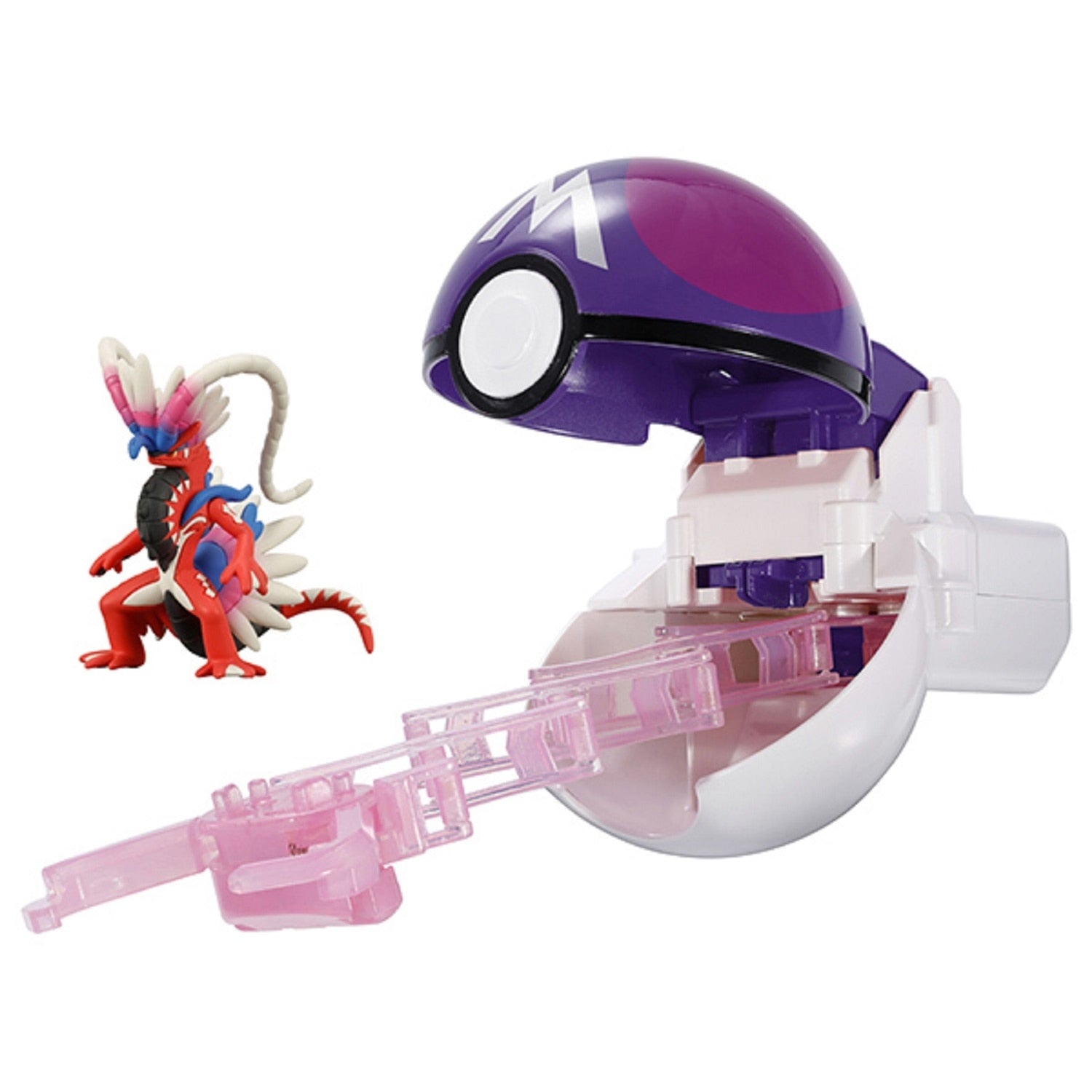 Moncolle Poketorze Koraidon Master Ball figure from Japan, detailed packaging