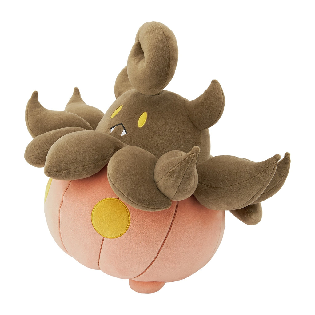 Authentic Mocchirich stuffed toy bucket with Pokemon logo from Japan