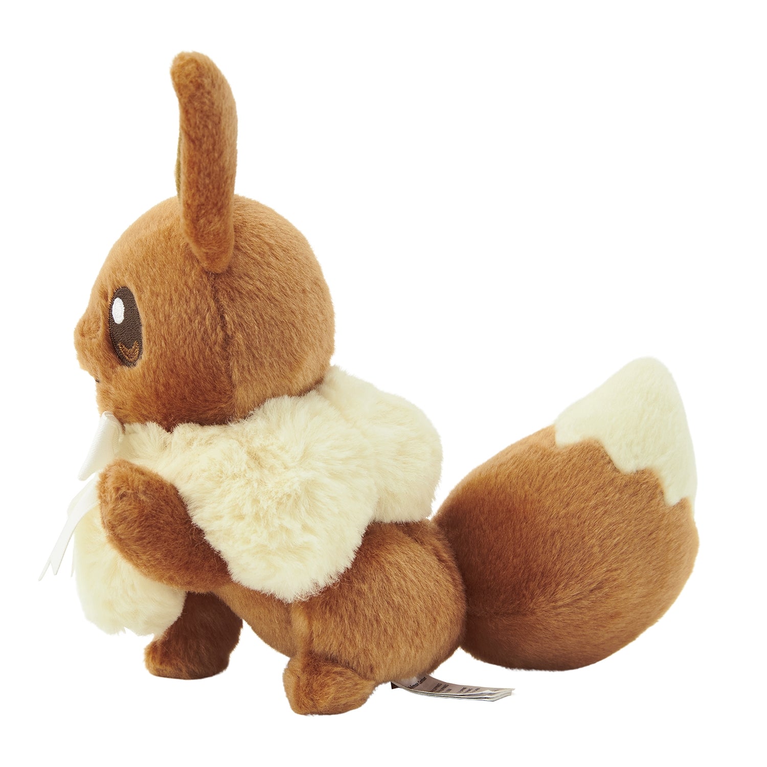 Eevee plushie from Japan, vibrant anime colors and design