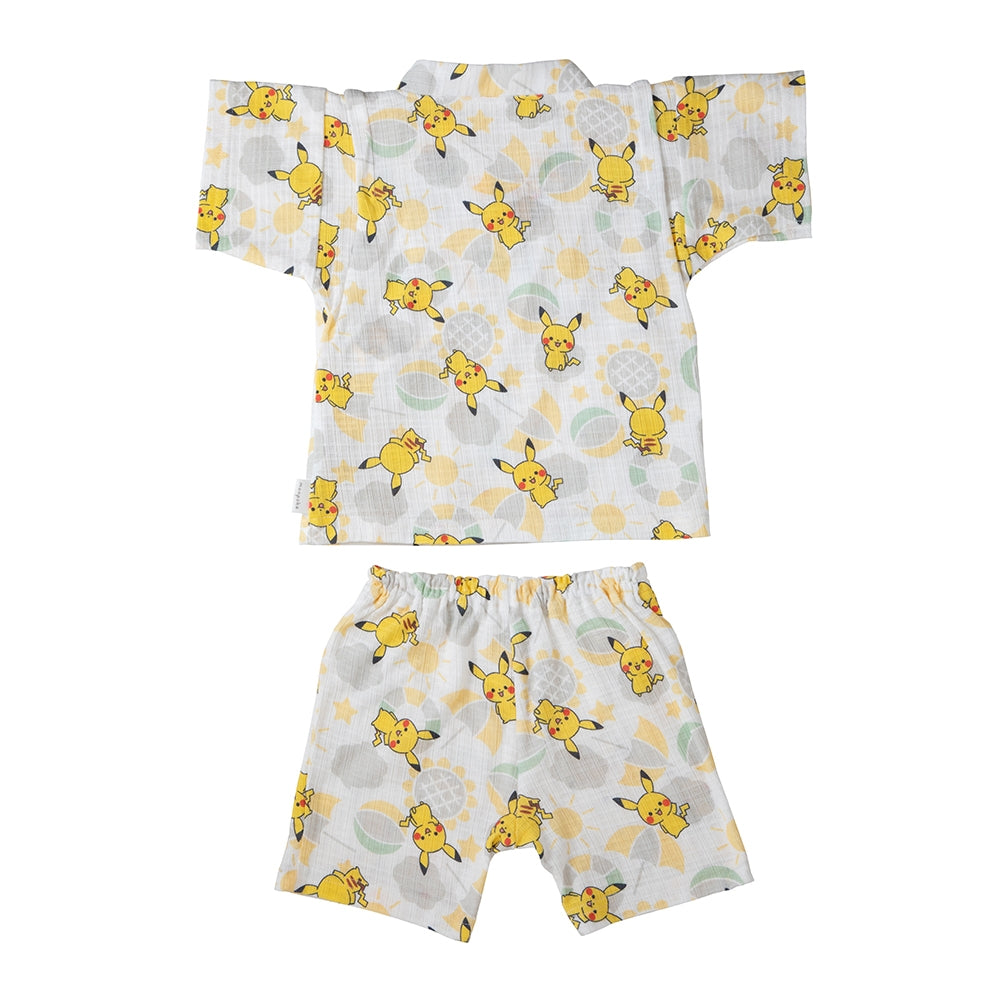 Monpoke Pikachu pattern jinbei suit 90