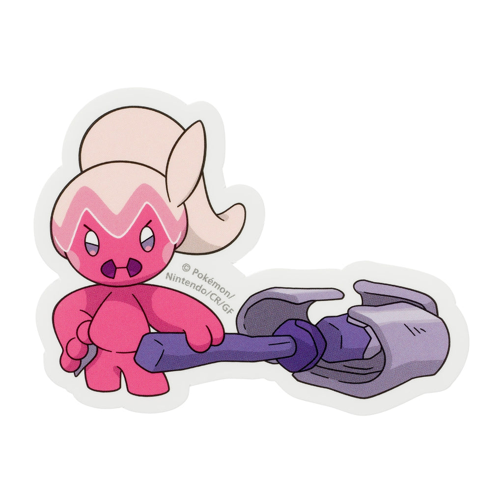 Nakanu-chan Pokemon sticker from Japan, featuring colorful character design