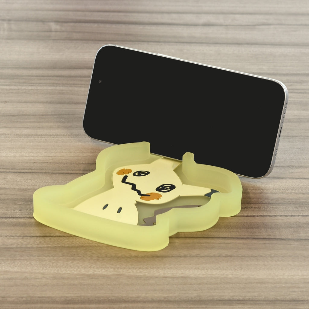 Official Pokemon Center Japan Mimikyu phone stand with detailed design, sourced from Japan