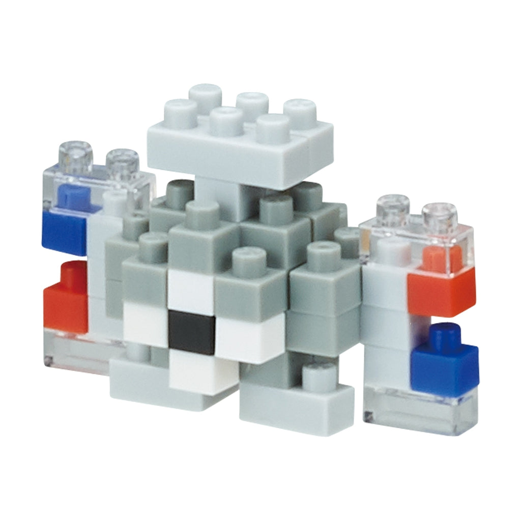 Nanoblock Pokemon Electric Type figure from Japan, displaying unique anime design