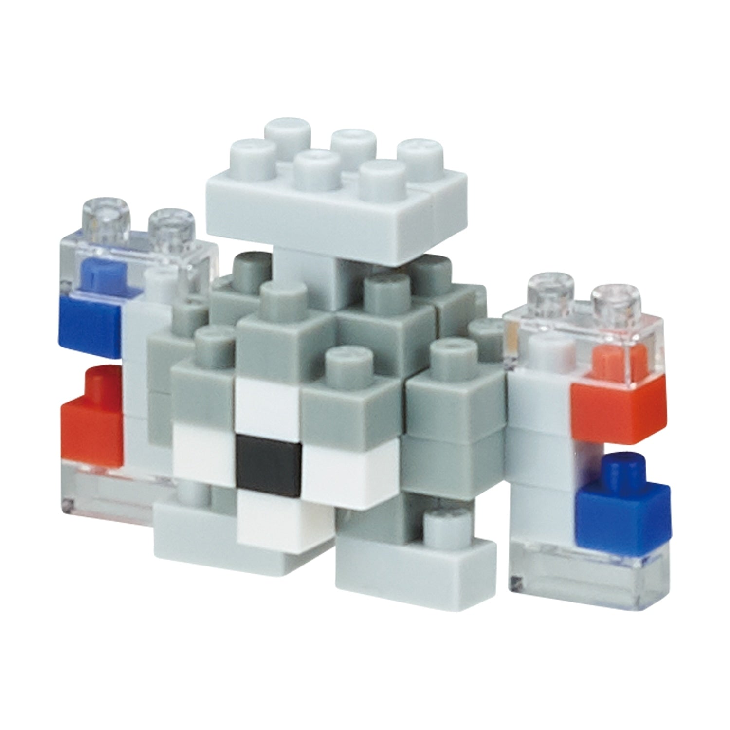 Nanoblock Pokemon Electric Type figure from Japan, displaying unique anime design