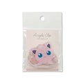 Die cut acrylic clip/pudding